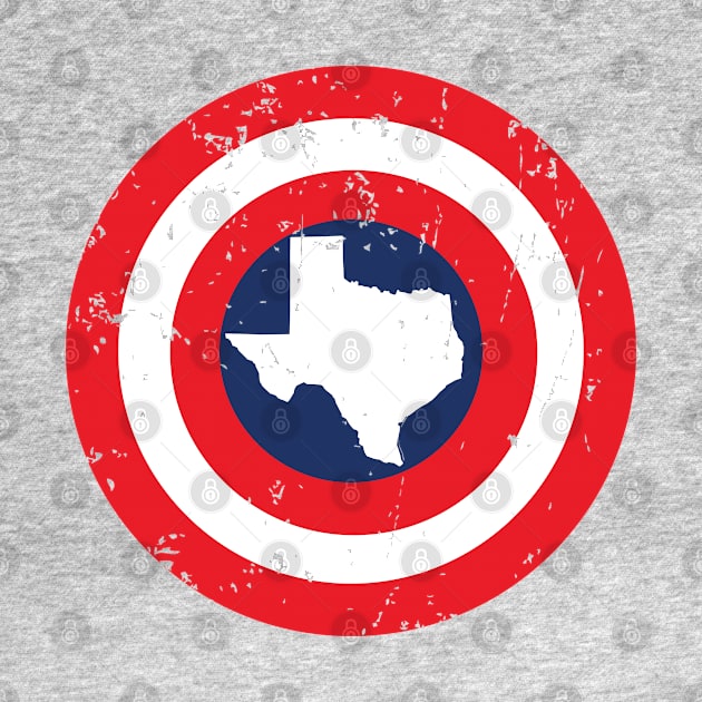 Texas, Texas Star, texas Design, Captian America by TheShirtGypsy